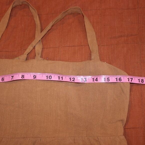 Lost + Wander Out East Maxi Dress in Macaroon Women Size Large - Picture 12 of 14